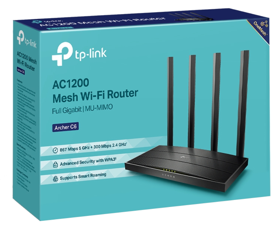 Маршрутизатор TP-LINK Archer C6 (TPLC770405) · 4