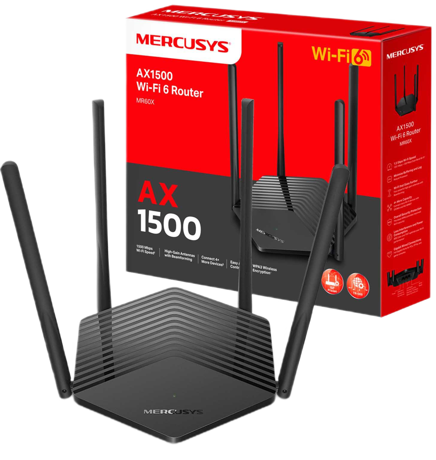 Бездротовий маршрутизатор MERCUSYS MR60X · 5