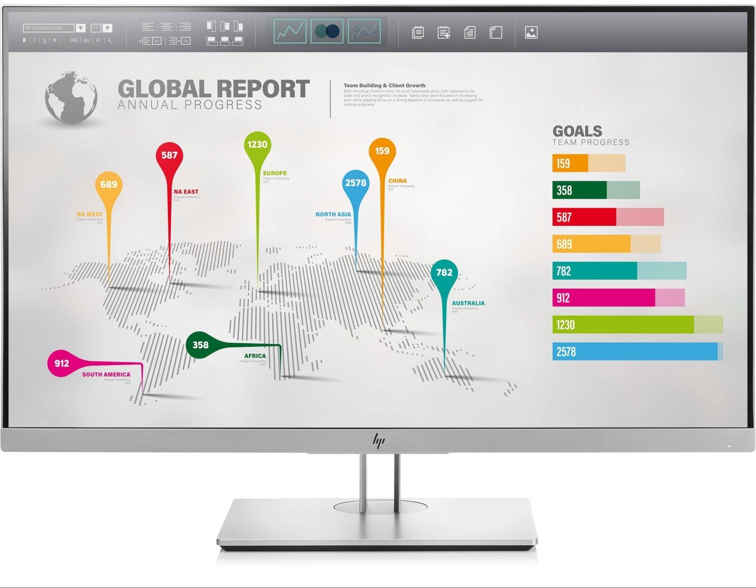 Монітор 27" HP EliteDisplay E273q (1FH52AA) в Києві