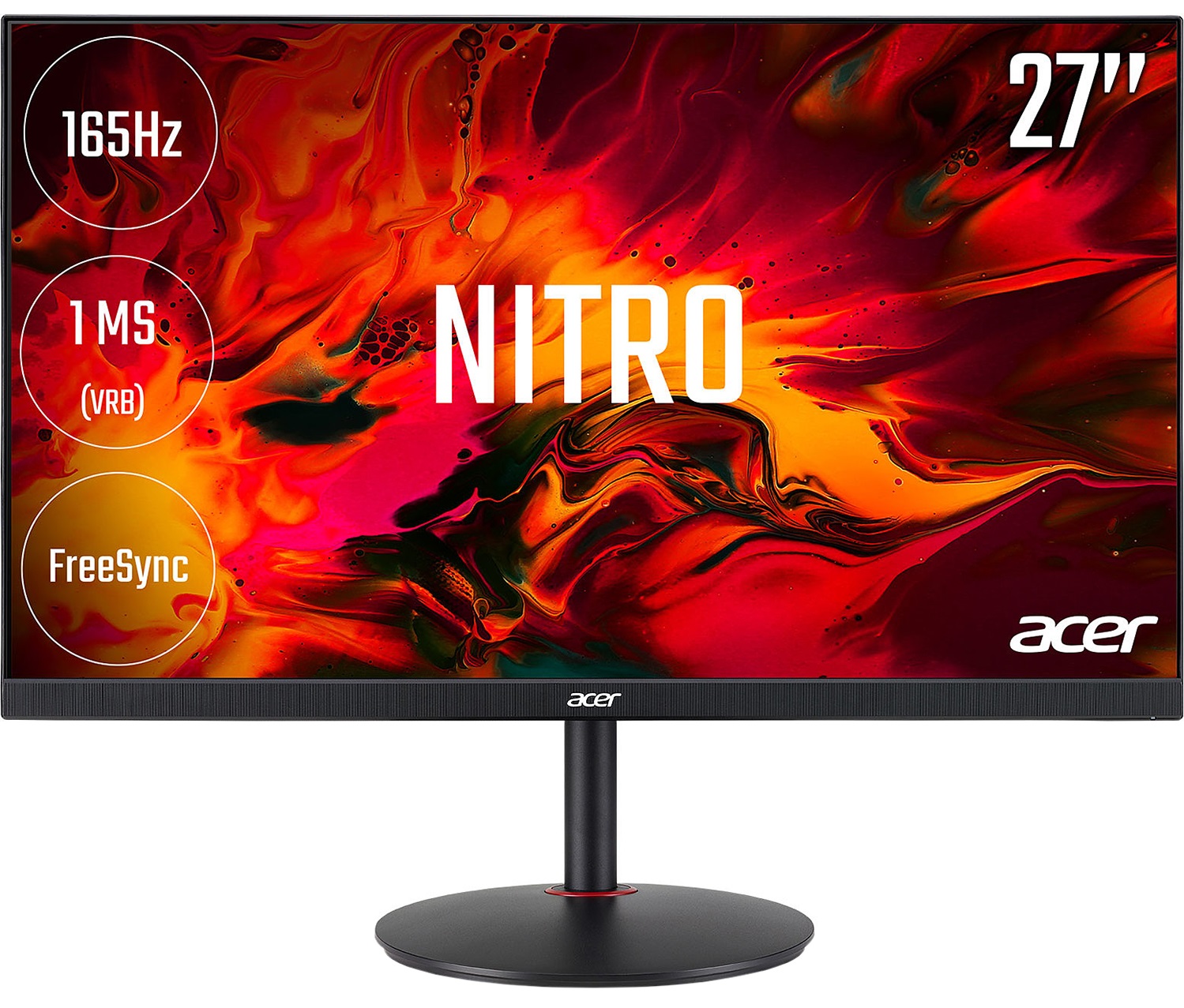Монитор 27" ACER NITRO XV270P (UM.HX0EE.P04) в Киеве