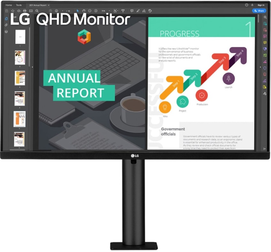Монітор 27" LG 27QN880-B в Києві