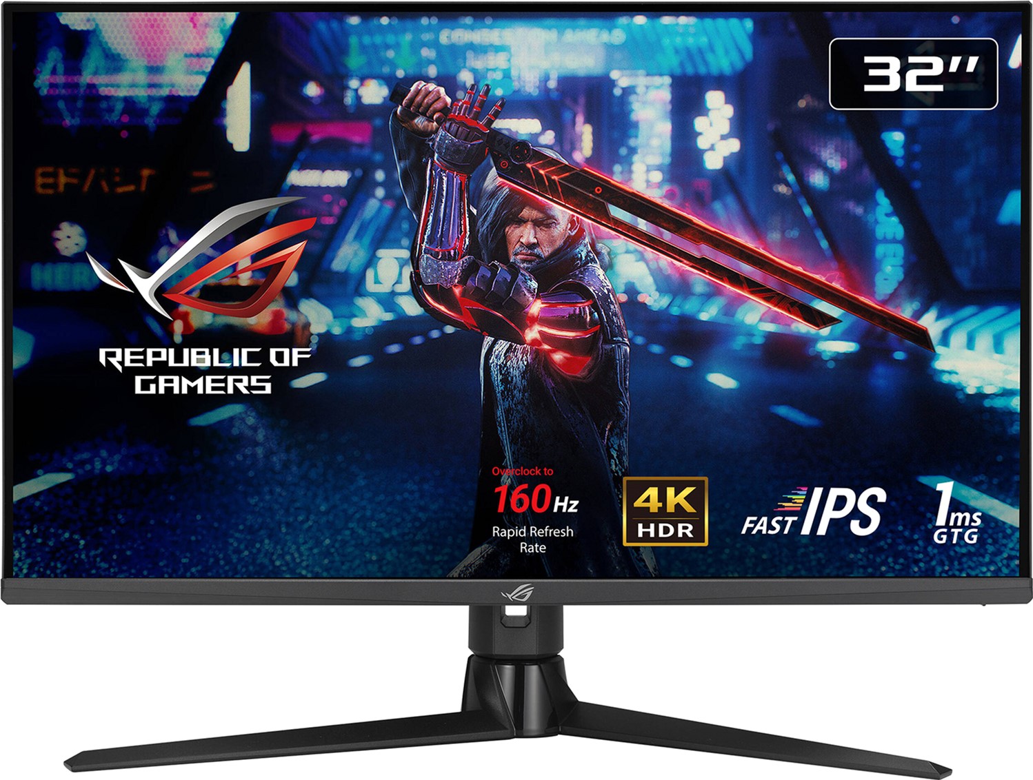 Монітор 32" ASUS ROG Strix XG32UQ (90LM08B0-B01170) в Києві