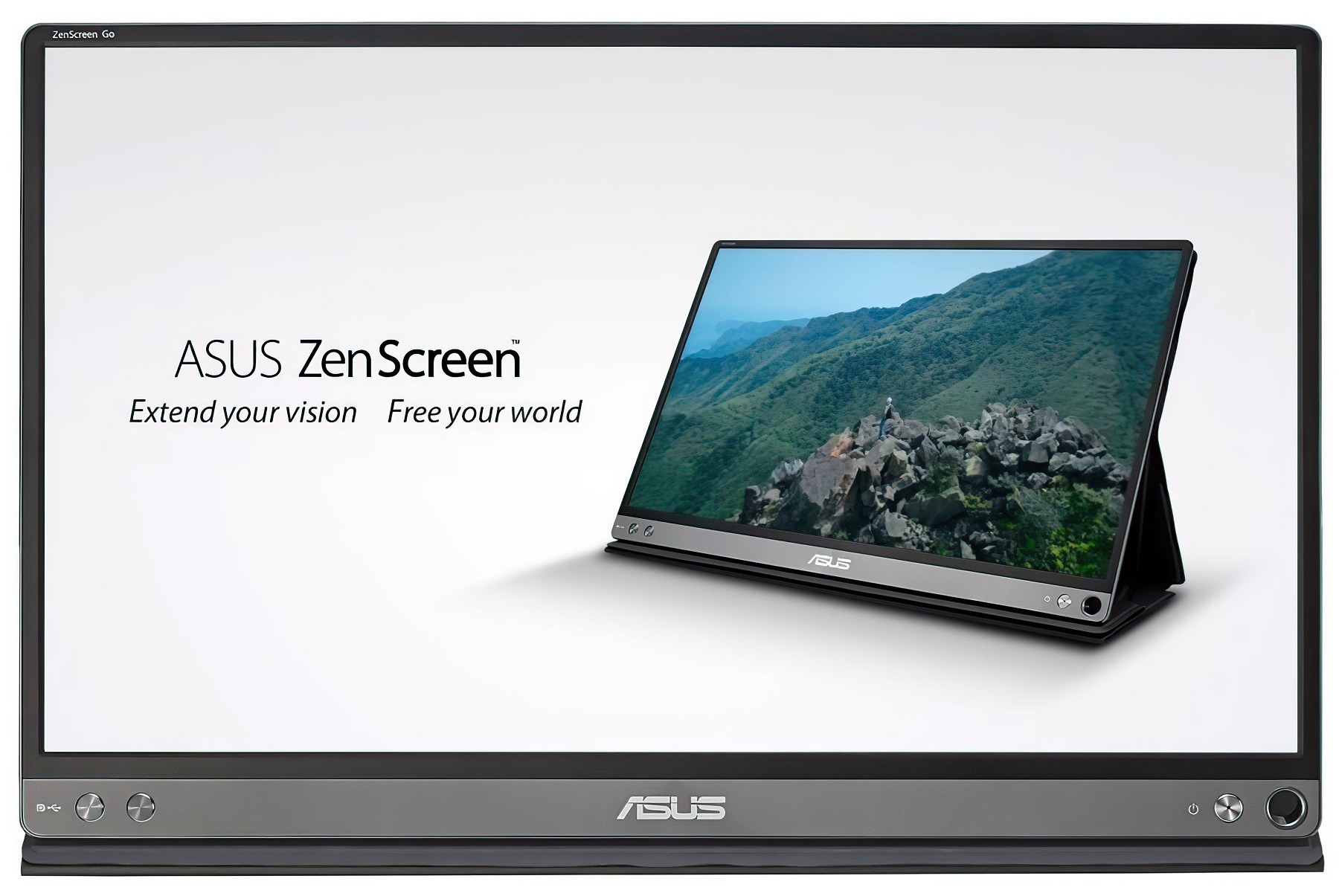 Портативный монитор 15.6" ASUS ZenScreen Go MB16AP (90LM0381-B02170) в Киеве