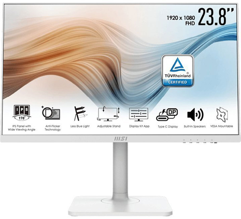 Монитор 23.8" MSI Modern MD241PW White (9S6-3PA5FH-011) в Киеве