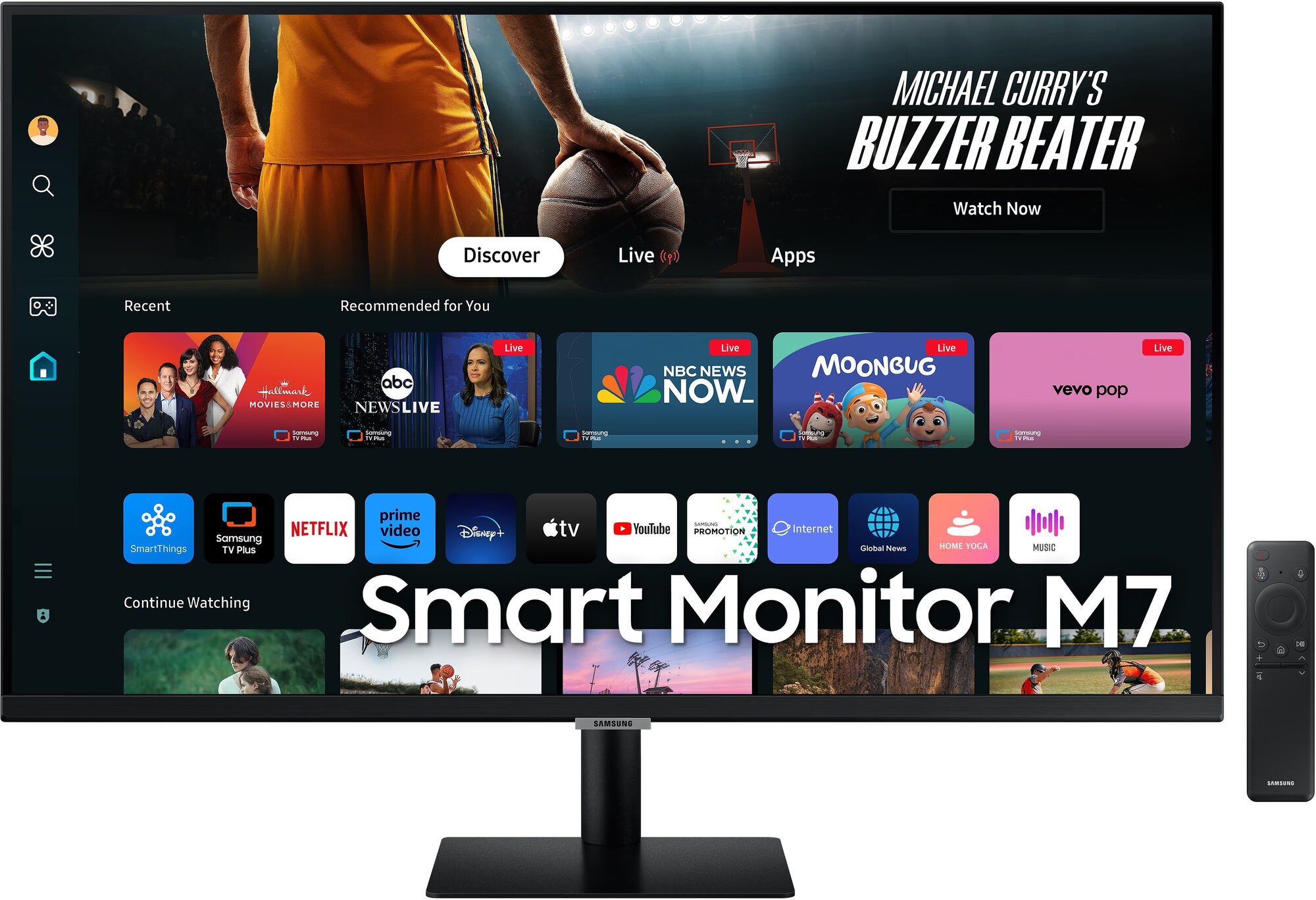 Монитор 32" SAMSUNG Smart M70D (LS32DM702UIXUA) в Киеве