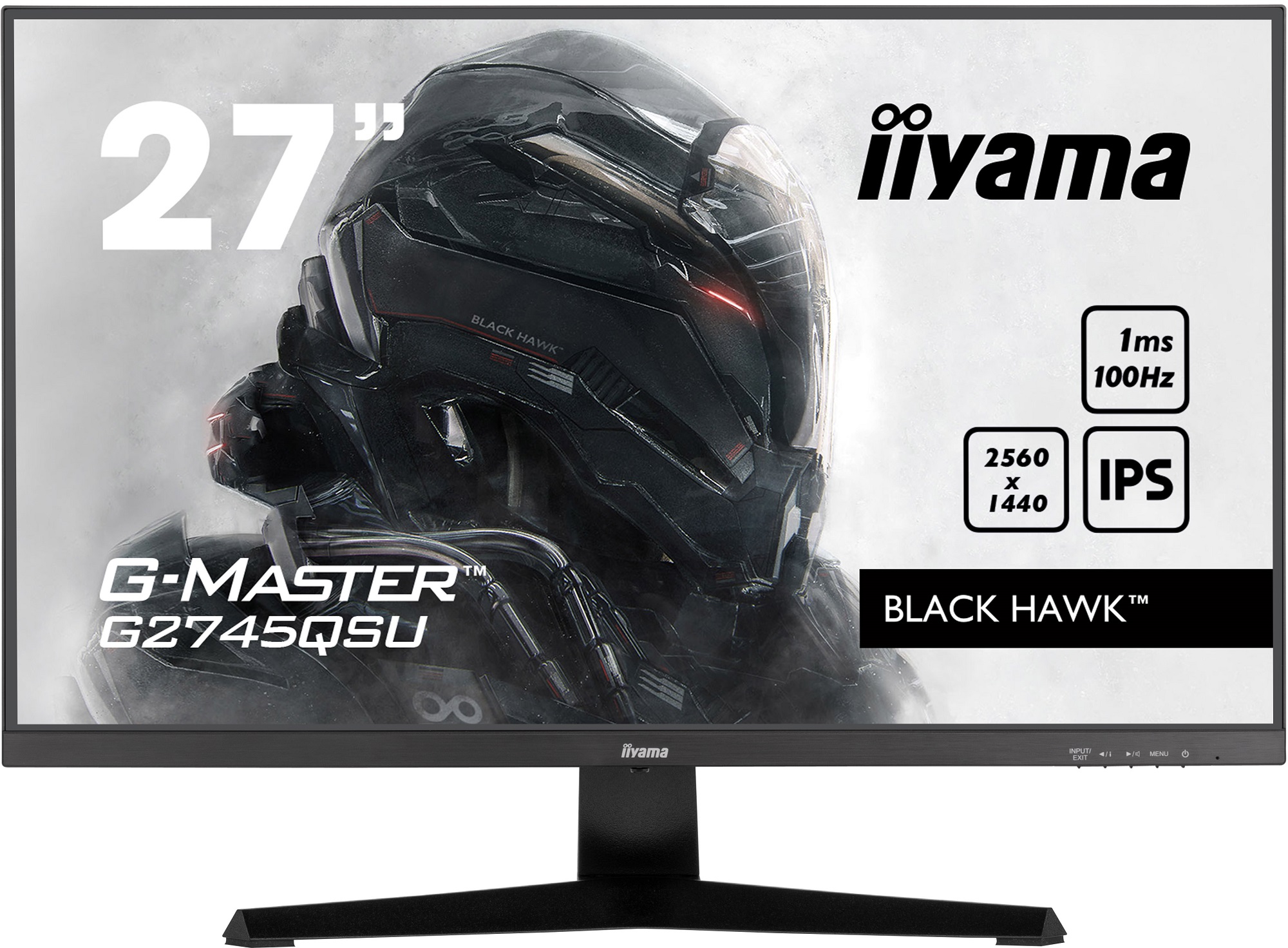 Монітор 27" IIYAMA G2745QSU-B1 в Києві