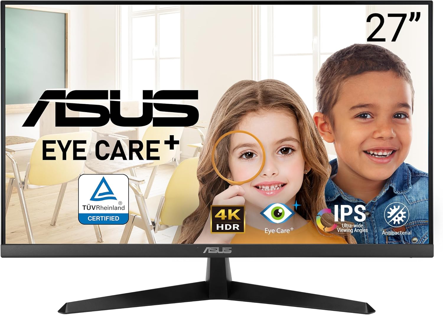 Монитор 27" ASUS VY27UQ (90LM09U3-B01170) в Киеве