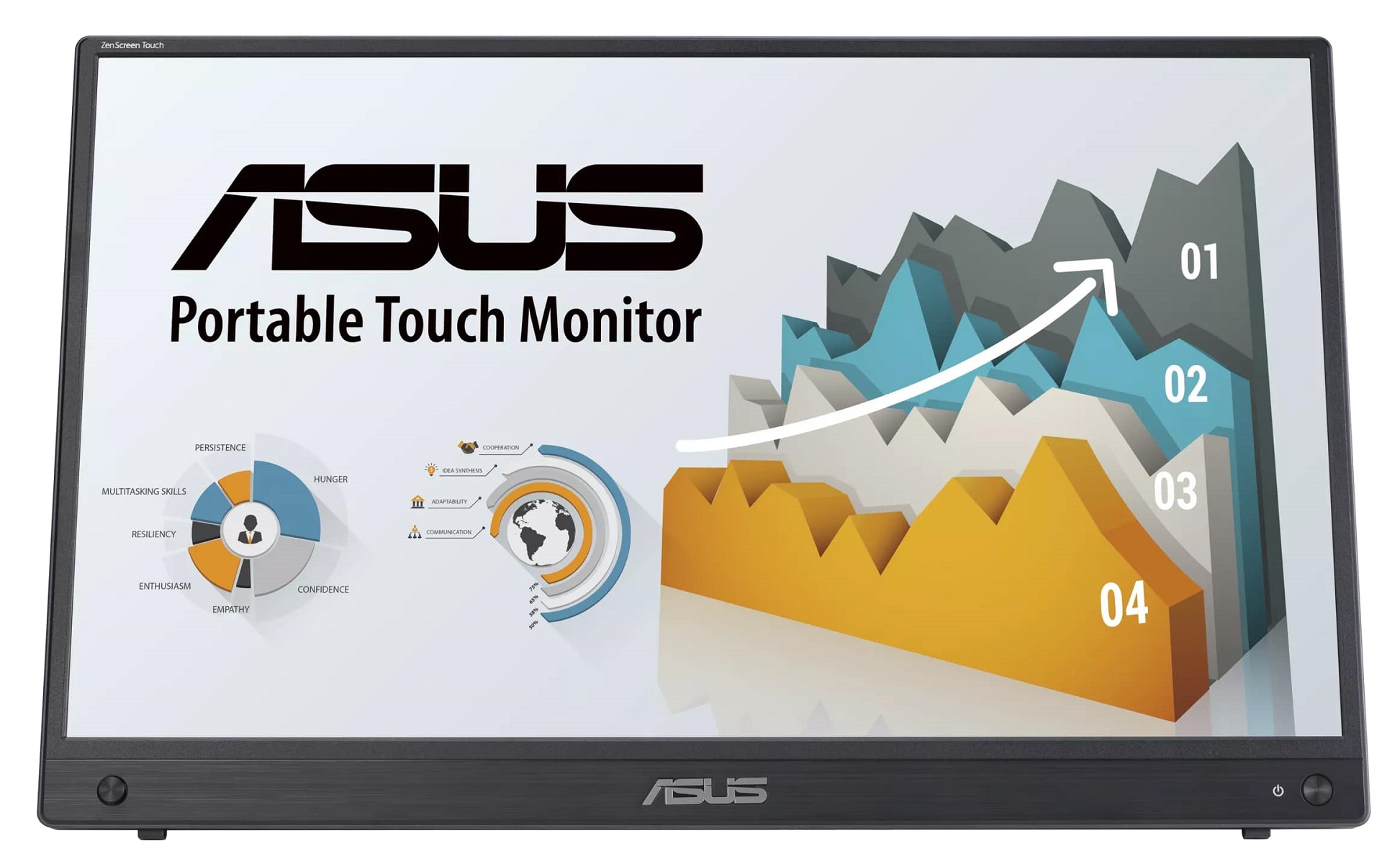 Монітор 15.6" ASUS ZenScreen MB16AHT (90LM0890-B01170) в Києві