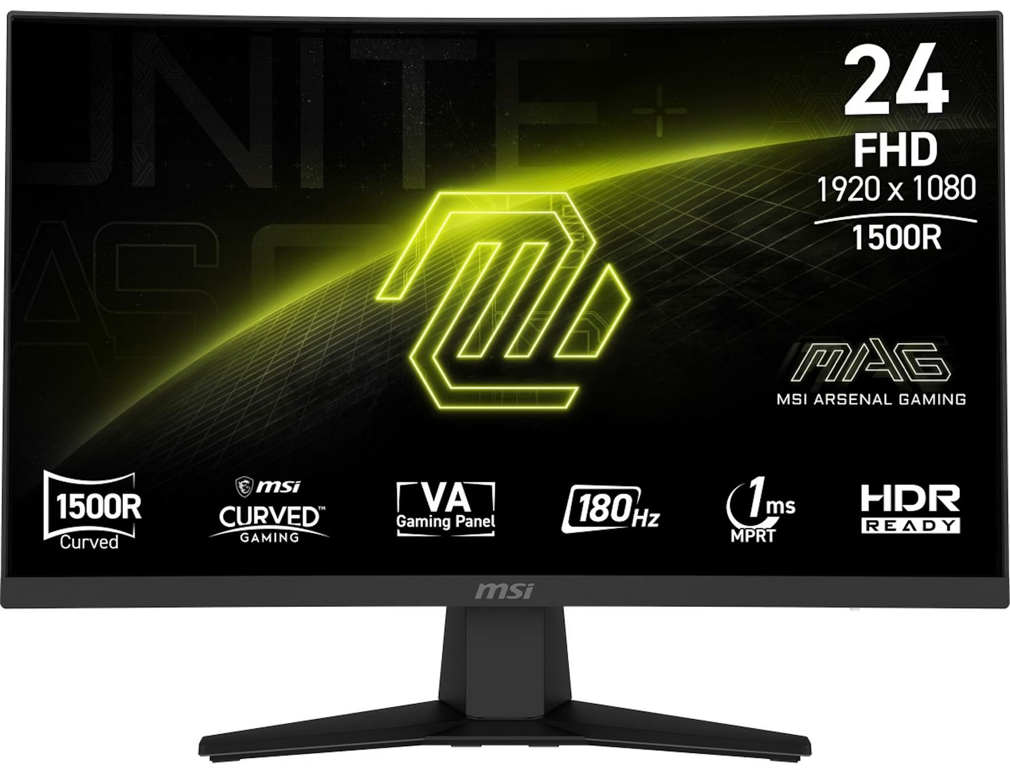Монитор 23.6" MSI MAG 244C (9S6-3BB31H-027) в Киеве