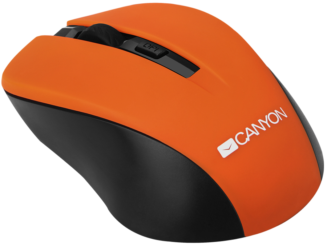 Миша CANYON MW-1 Wireless Orange (CNE-CMSW1O) · 2
