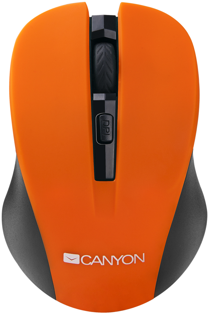 Миша CANYON MW-1 Wireless Orange (CNE-CMSW1O) в Києві