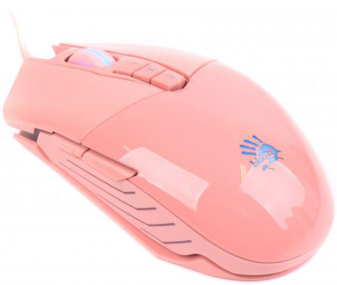 Миша ігрова A4TECH Bloody P91s RGB Pink USB в Києві