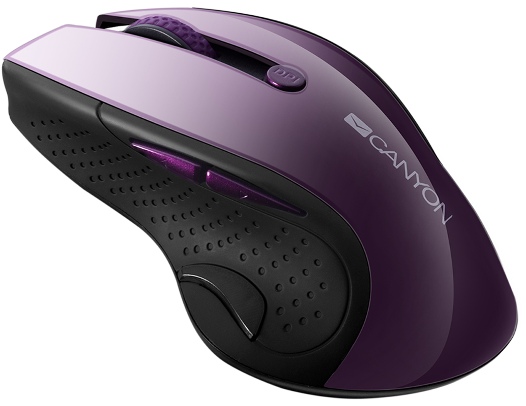 Миша CANYON MW-01 Wireless Purple (CNS-CMSW01P) · 2