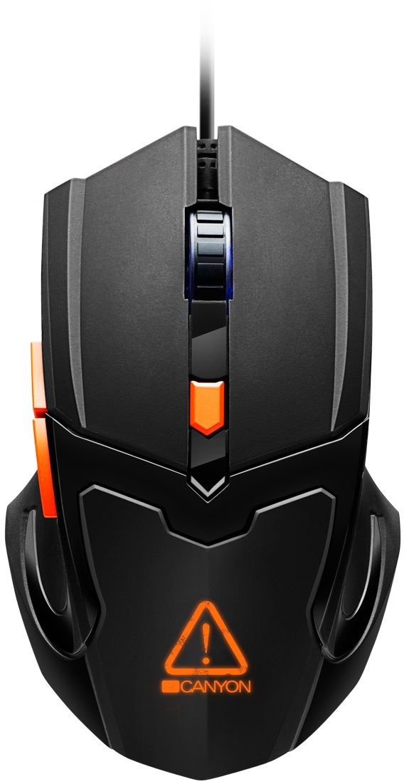 Игровая мышь CANYON Vigil GM-2 USB Black/Orange (CND-SGM02RGB) в Киеве