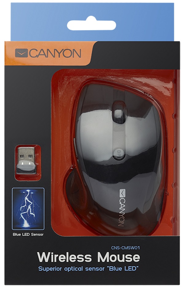 Миша CANYON MW-01 Wireless Blue (CNS-CMSW01BL) · 5