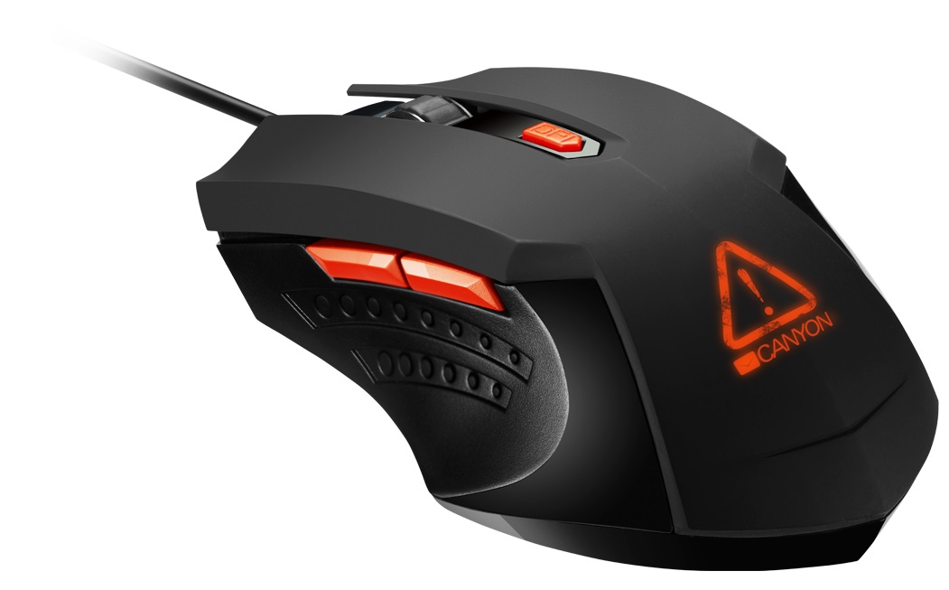 Ігрова миша CANYON Star Raider GM-1 USB Black (CND-SGM01RGB) · 2