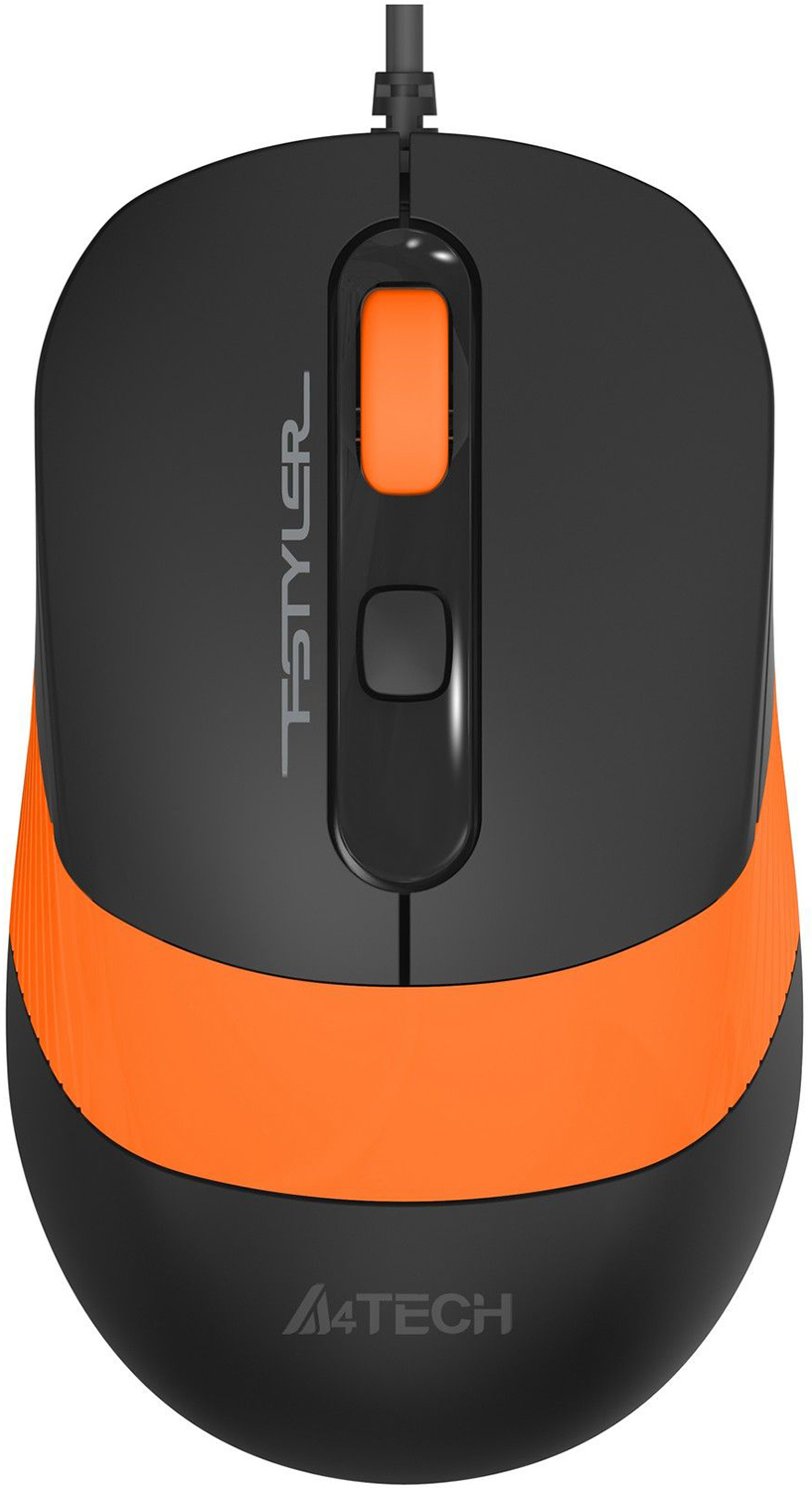 Миша A4TECH Fstyler FM10S USB Orange/Black в Києві
