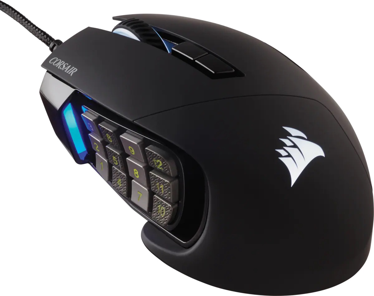 Миша ігрова CORSAIR Scimitar RGB Elite (CH-9304211-EU) USB · 2