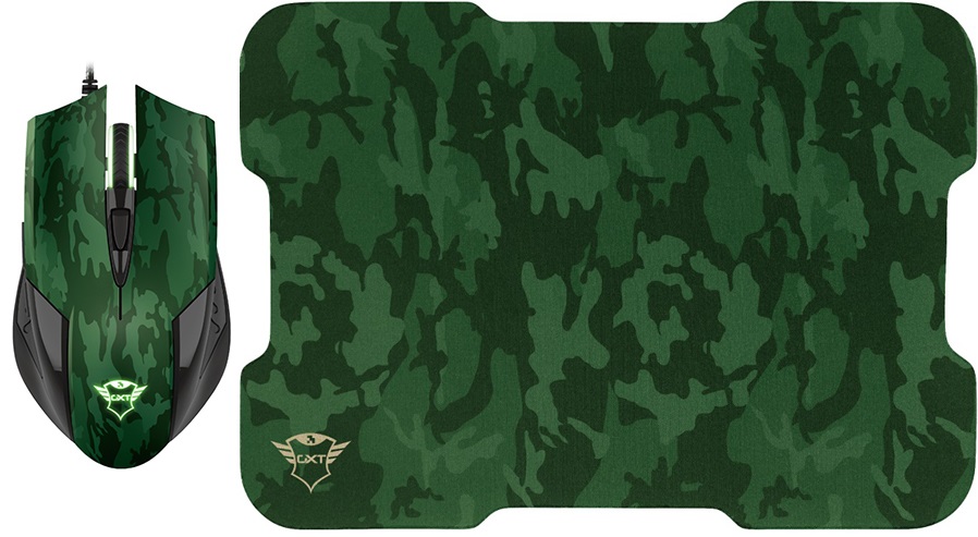 Игровая мышь TRUST GXT 781 Rixa Camo USB + коврик (23611) в Киеве