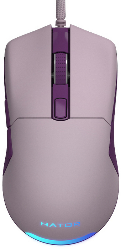 Ігрова миша HATOR Pulsar Essential USB Lilac (HTM-307) в Києві