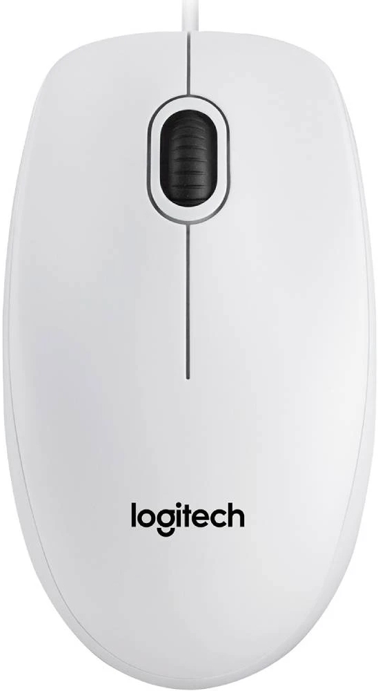 Мышь LOGITECH B100 USB White (910-003360) в Киеве