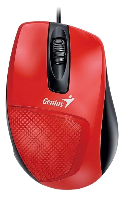 Миша GENIUS DX150X USB Red/Black (31010231101) в Києві