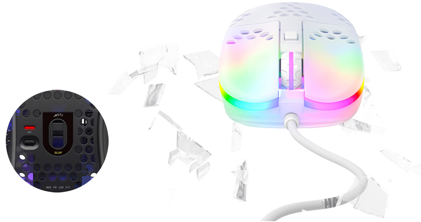 ᐉ Игровая мышь XTRFY MZ1 RGB USB Black (XG-MZ1-RGB) — купить в