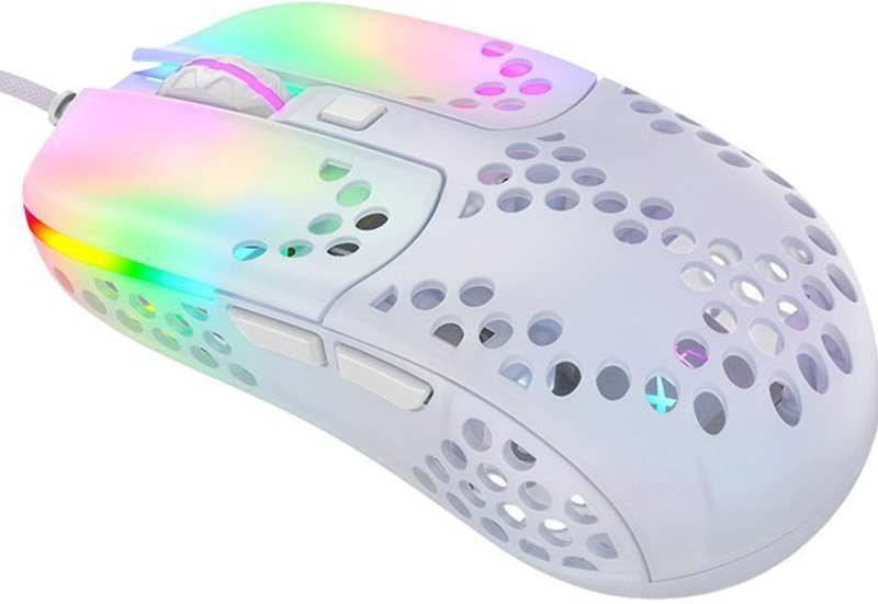 Ігрова миша XTRFY MZ1 RGB USB White (XG-MZ1-WHITE-RGB) · 2