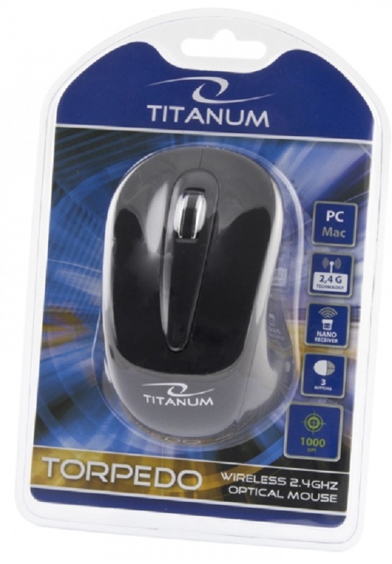 Миша ESPERANZA Titanum TM104K Black · 3
