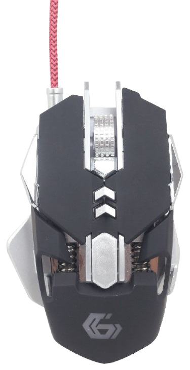Миша ігрова GEMBIRD MUSG-05 USB Black/Silver в Києві
