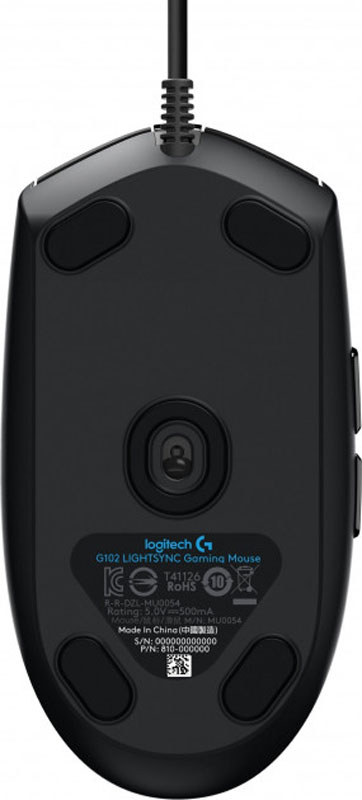 Ігрова миша LOGITECH G102 Lightsync USB Black (910-005823) · 5