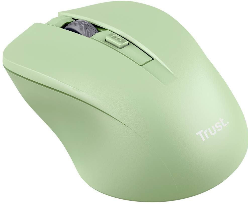 Миша TRUST Mydo Silent Click Wireless Green (25042) · 3