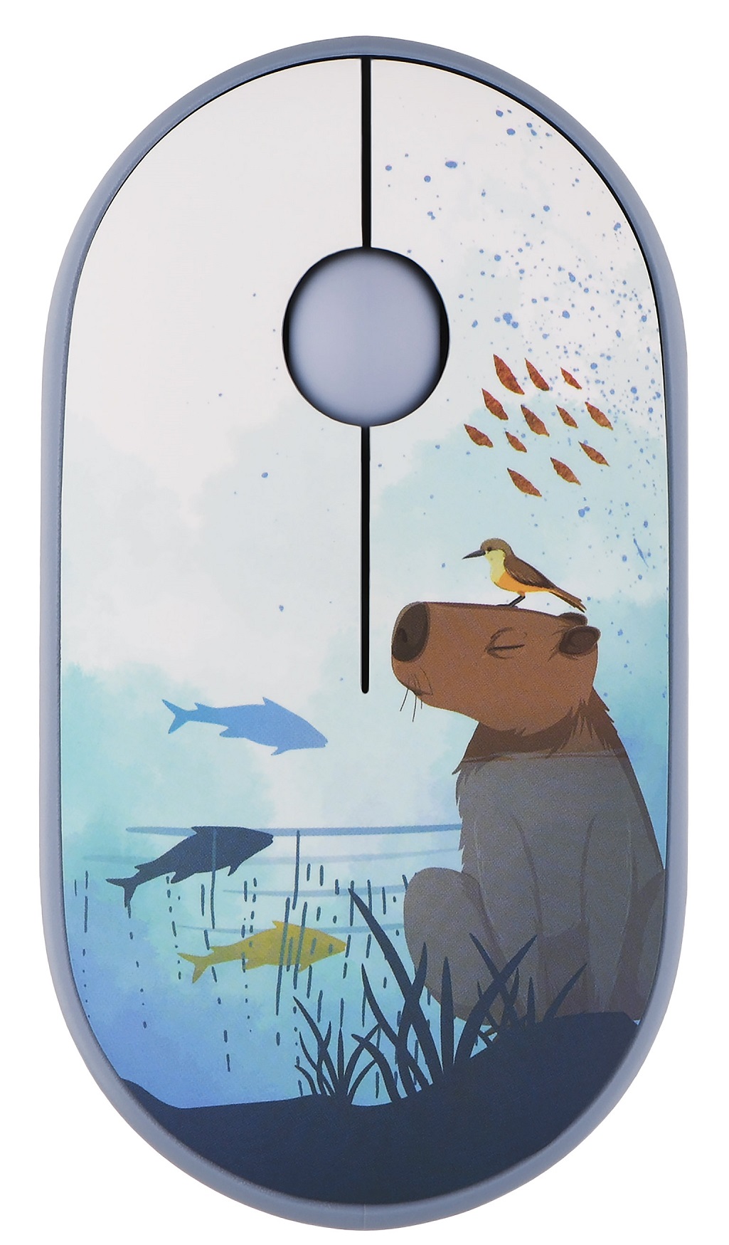Миша 2E MF300 Capybara Swim Silent WL BT Blue (2E-MF300WCAPIBARABL) в Києві