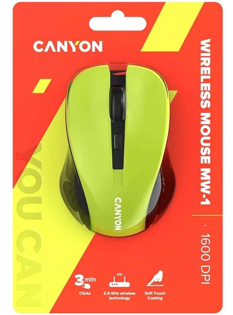 Миша CANYON MW-1 Yellow (CNE-CMSW1Y) · 6