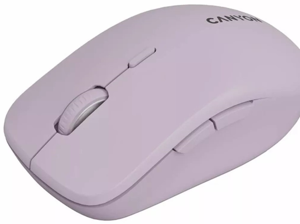 Миша CANYON MW-12 Dual Band RGB Pink (CNS-CMSW12P) · 2