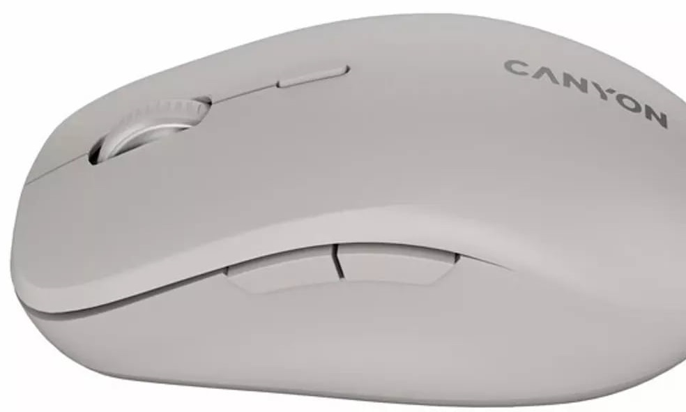 Миша CANYON MW-12 Dual Band RGB Beige (CNS-CMSW12BG) · 5
