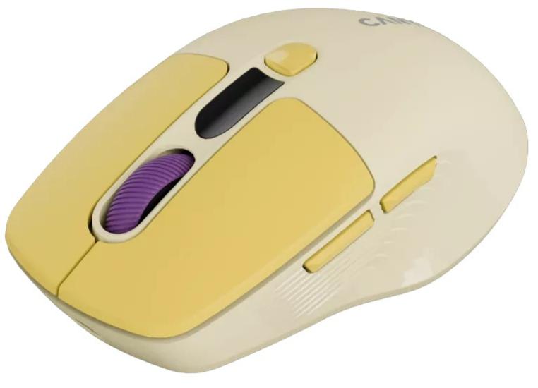Миша CANYON MW-26 LCD Silent Dual Mode Yellow (CNS-CMSW26Y) · 5