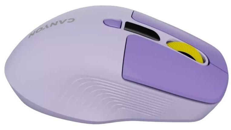 Миша CANYON MW-26 LCD Silent Dual Mode Violet (CNS-CMSW26V) · 6