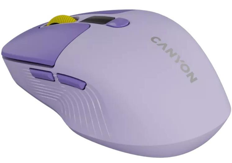 Миша CANYON MW-26 LCD Silent Dual Mode Violet (CNS-CMSW26V) · 3