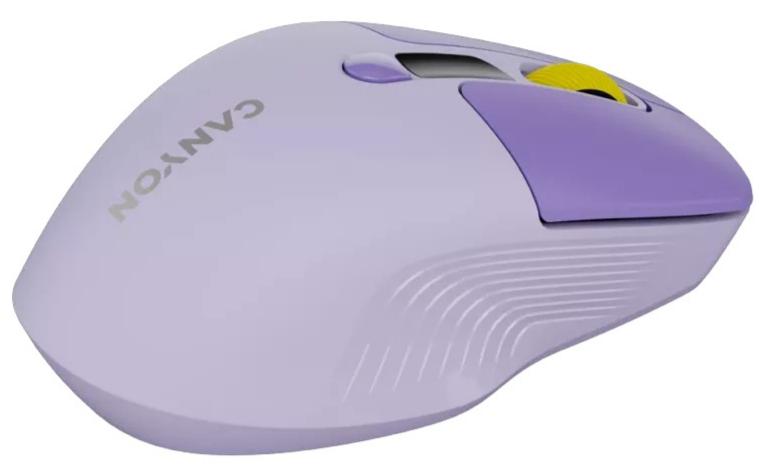 Миша CANYON MW-26 LCD Silent Dual Mode Violet (CNS-CMSW26V) · 4