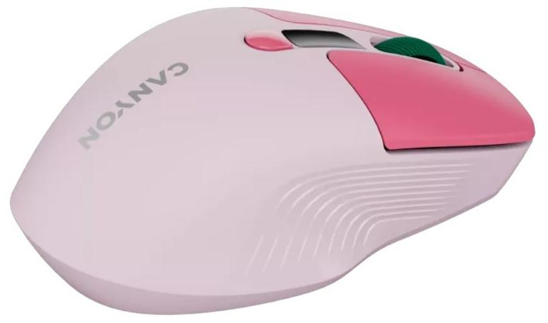 Миша CANYON MW-26 LCD Silent Dual Mode Pink (CNS-CMSW26P) · 4