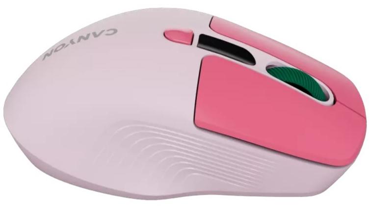 Миша CANYON MW-26 LCD Silent Dual Mode Pink (CNS-CMSW26P) · 6