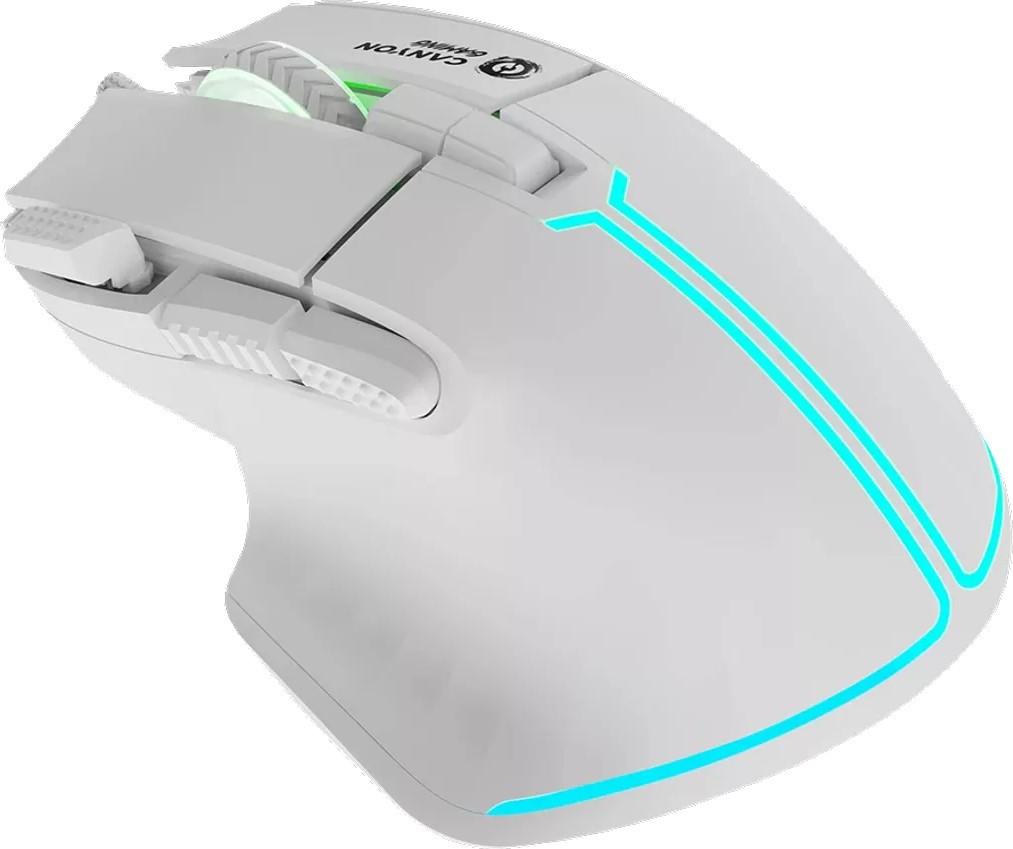 Ігрова миша CANYON Fortnax GM-636 RGB White (CND-SGM636W) · 3