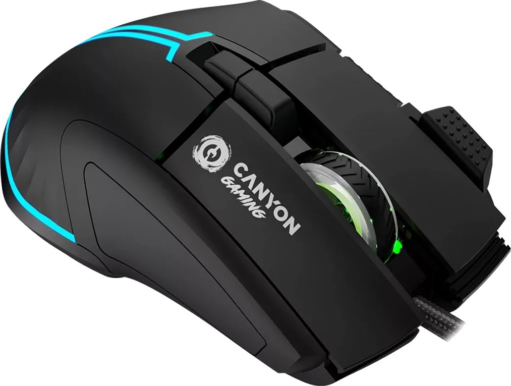 Ігрова миша CANYON Fortnax GM-636 RGB Black (CND-SGM636B) · 3