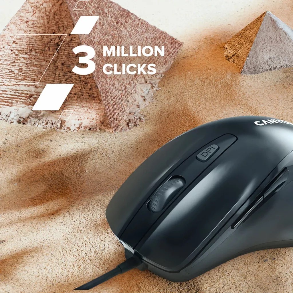 Миша CANYON M-6 Black (CNE-CMS6) · 6