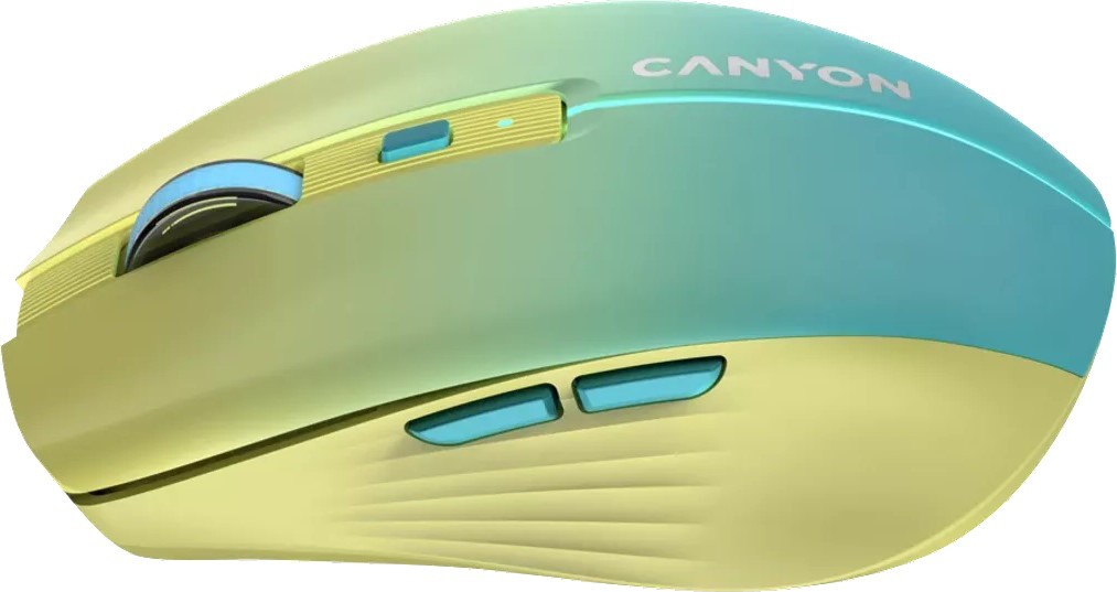 Миша CANYON MW-44 Rechargeable Yellow Blue (CNS-CMSW44UA) · 5