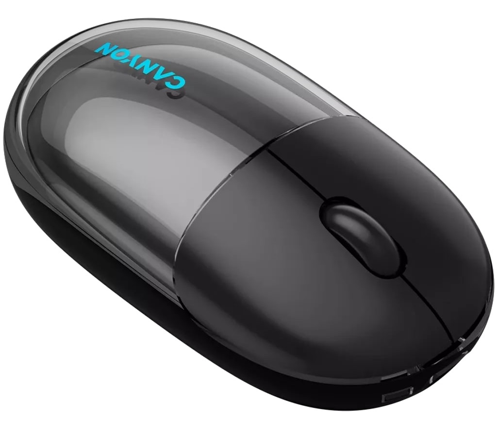 Миша CANYON OnClick 24 Transparent Black (CNS-CMSW24B) · 3
