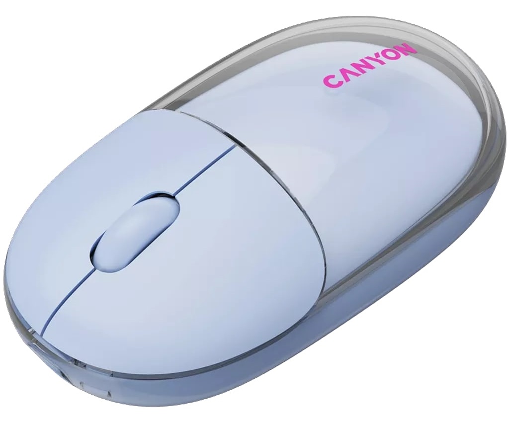 Миша CANYON OnClick 24 Transparent Blue (CNS-CMSW24BL) · 5