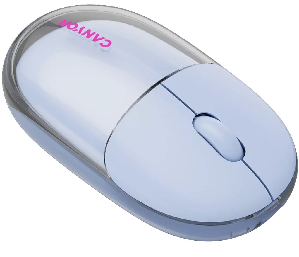 Миша CANYON OnClick 24 Transparent Blue (CNS-CMSW24BL) · 3