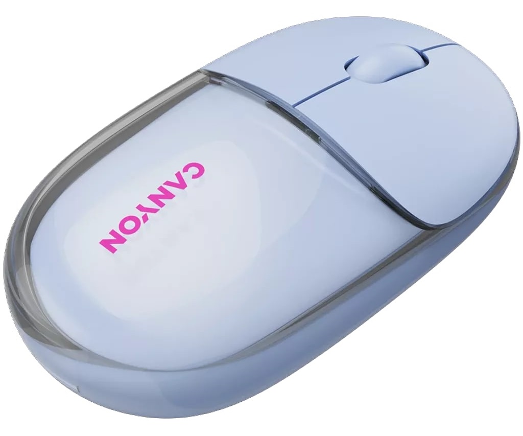 Миша CANYON OnClick 24 Transparent Blue (CNS-CMSW24BL) · 6
